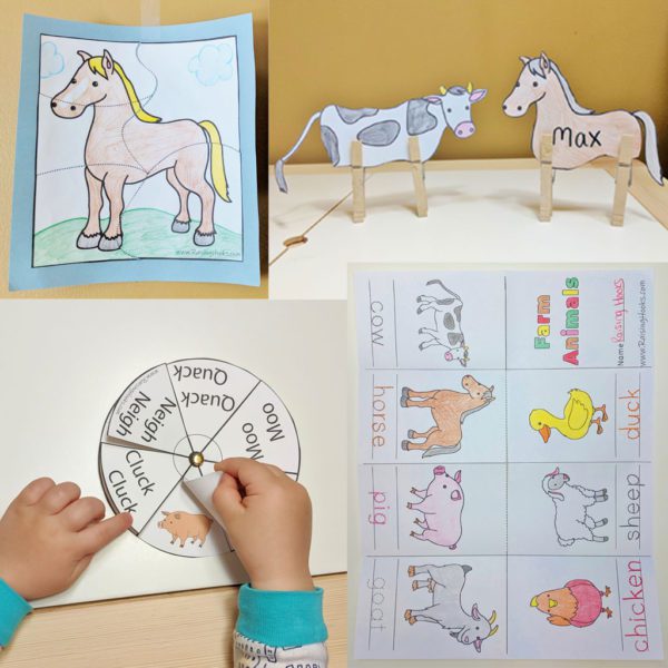 Farm Animal PreK-K Theme Pack - Image 2