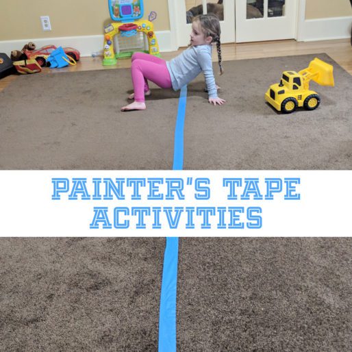 Painter’s Tape Activities Raising Hooks