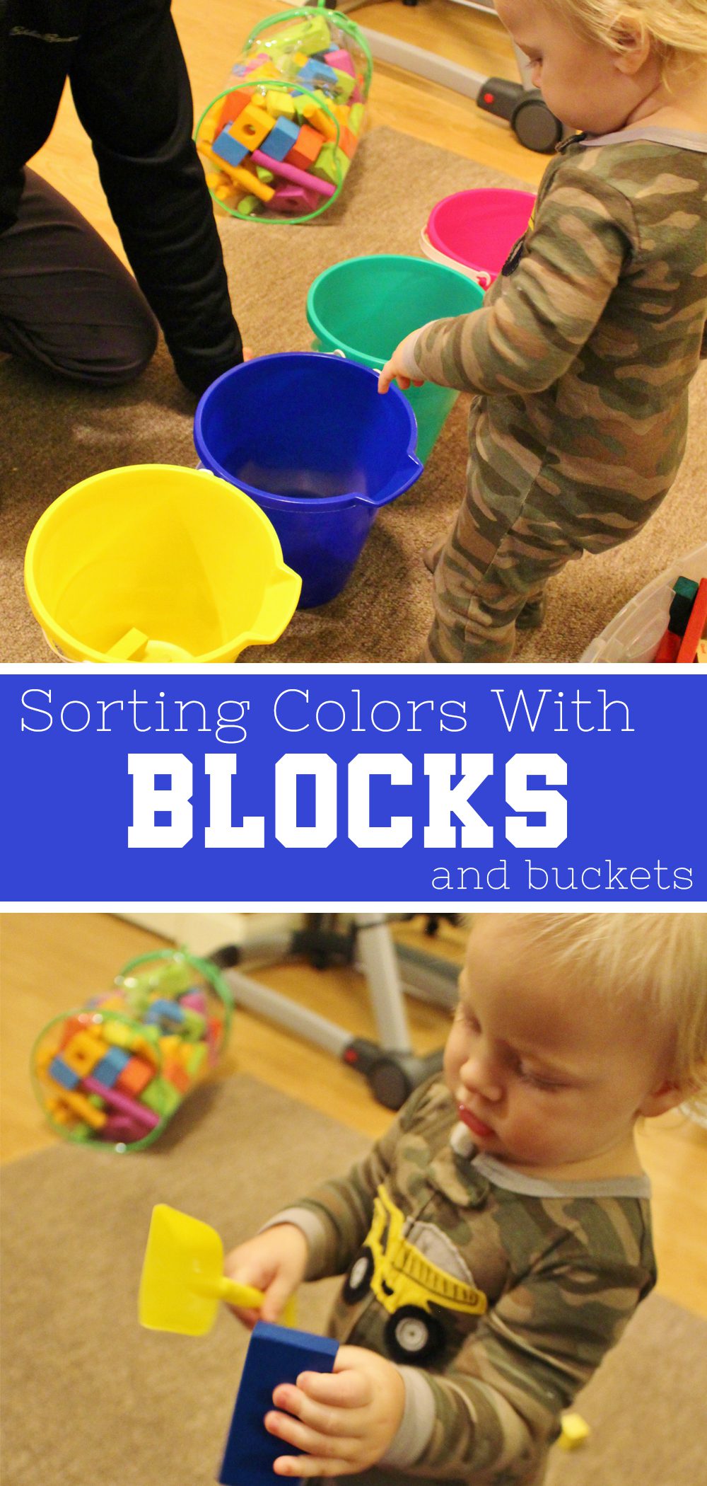 Sorting Colors With Blocks And Buckets Raising Hooks