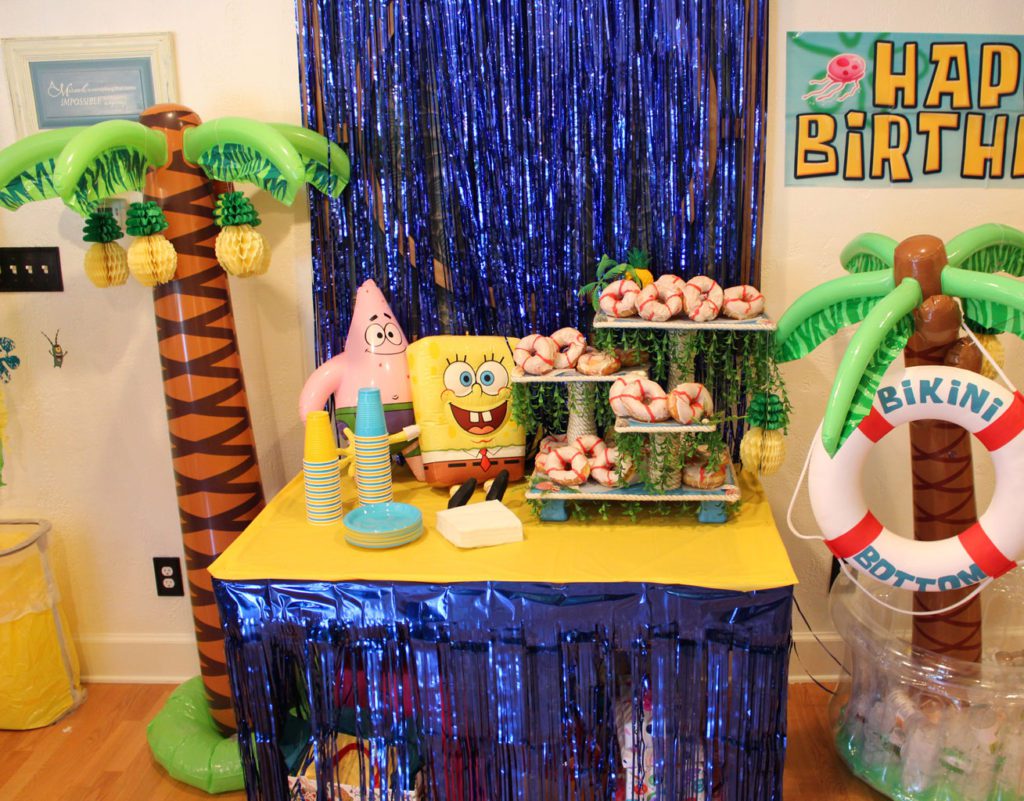 Spongebob Squarepants Birthday Party - Raising Hooks