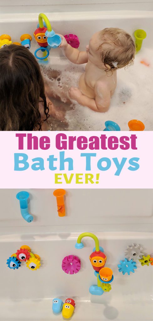 The Greatest Bath Toys Ever #bathtime #parenting #bath #tub #kids #toys