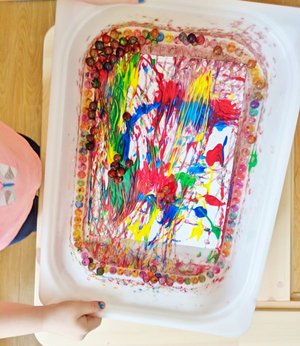 Water Bead Painting Raising Hooks