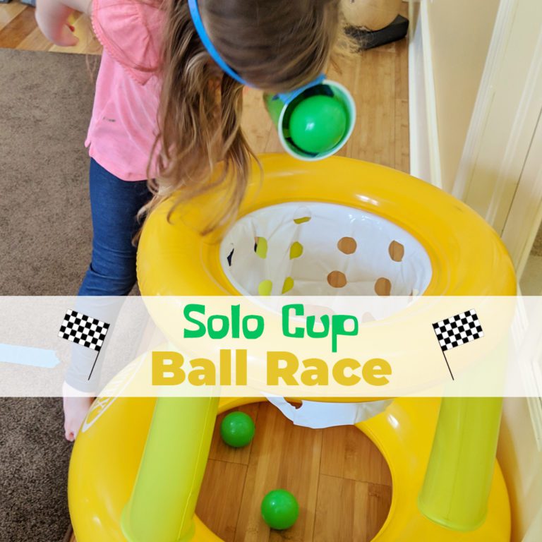 Solo Cup Ball Race Raising Hooks