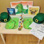 St. Patrick’s Day Sensory Bin - Raising Hooks