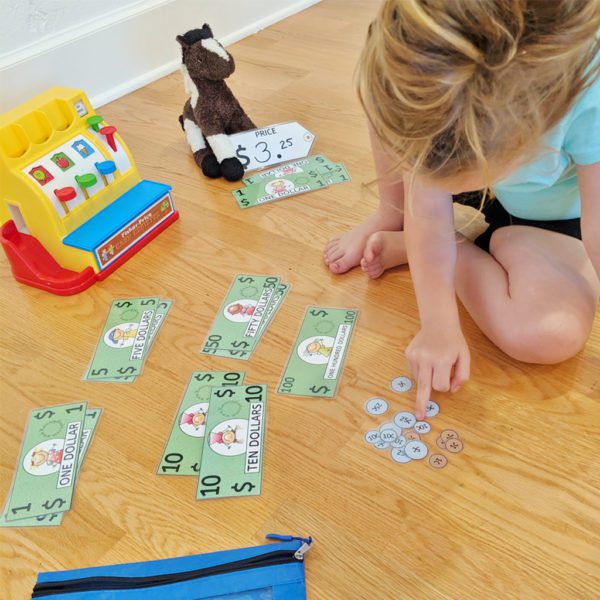 Counting Money Activity Bag