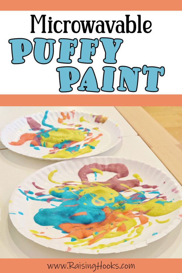 Microwave Puffy Paint - Craftulate
