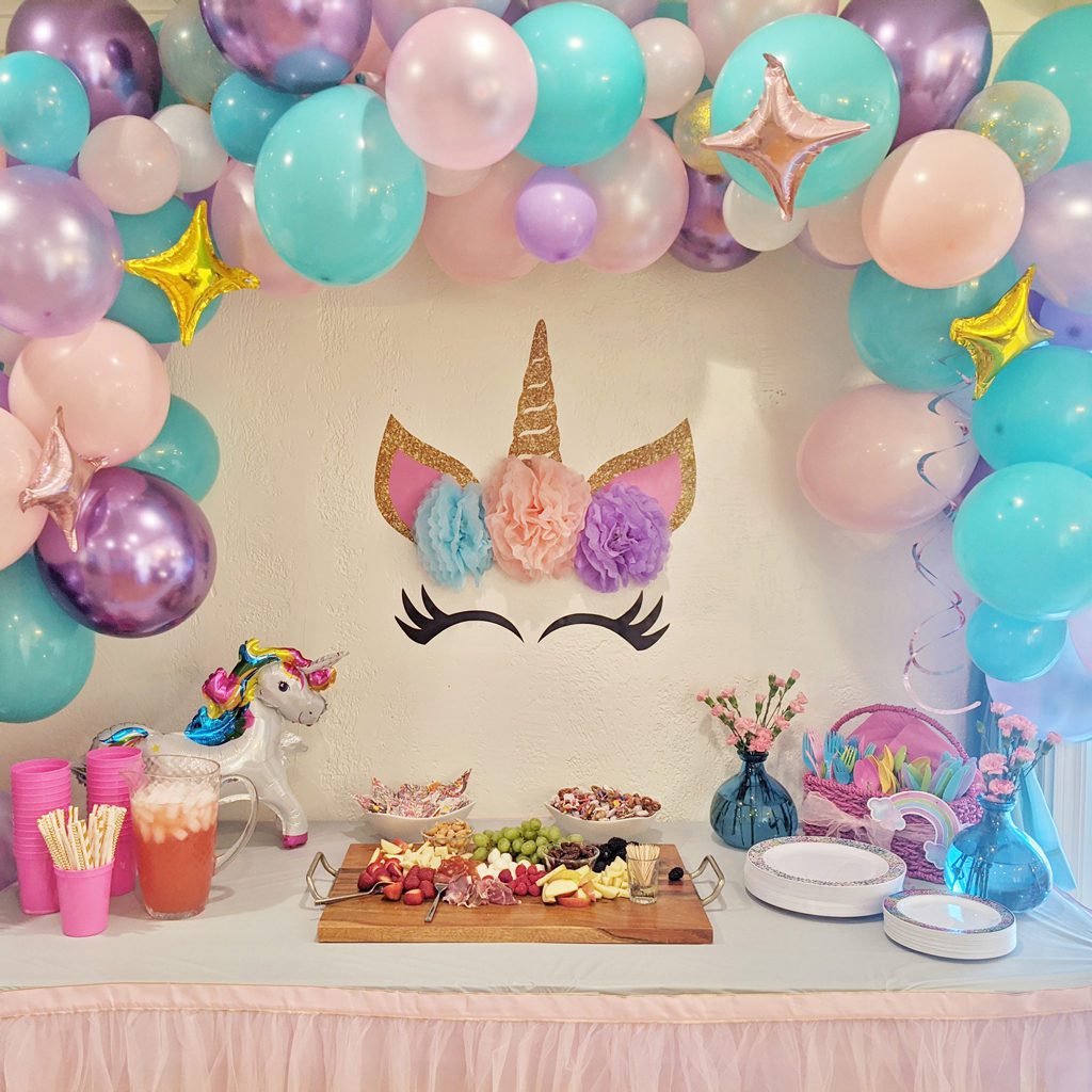 Unicorn Party Decorations, Unicorn Birthday Party, Unicorn Party Plates, Unicorn  Party Cups, Unicorn Table Cover Unicorn Sparkle 