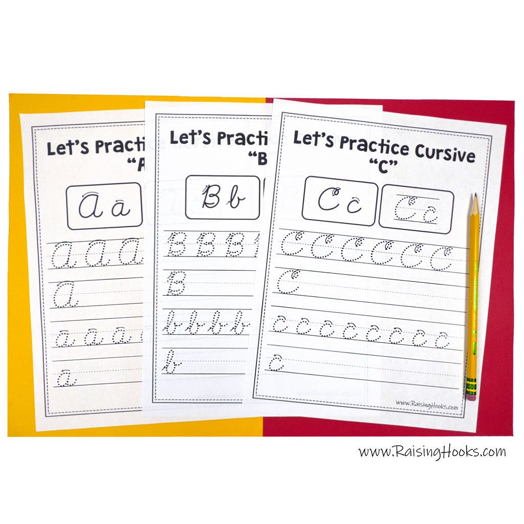 Cursive Writing Made Easy: Handwriting Practice Worksheets