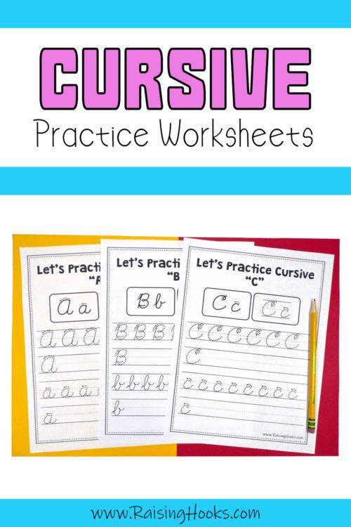 Cursive Writing Made Easy – Letter Formation Chart - Raising Hooks