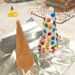 EASY 2 Story Gingerbread House &amp; Template - Raising Hooks
